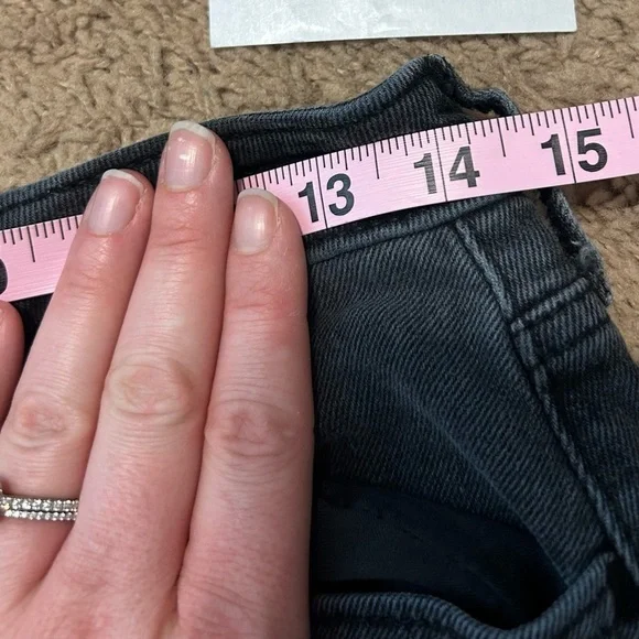 Hollister | Curvy Ultra High-Rise Vintage Straight Black Jeans Denim Size 9/29S - Picture 10 of 12